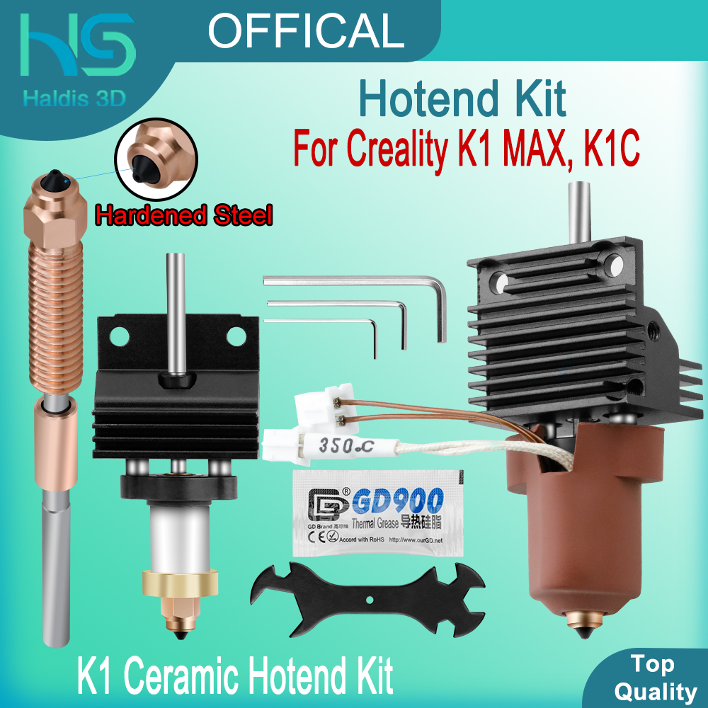 High Flow Ceramic Hotend - Yükseltme Hotend Kiti Creality K1C/K1 Max