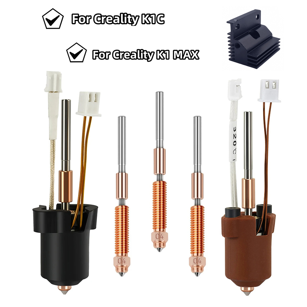 High Flow Ceramic Hotend - Creality K1/K1C/K1 Max Hotend Kiti Hızlı