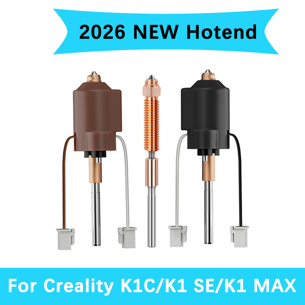 High Flow Ceramic Hotend - YENİ 2026 K1 MAX Hotend Creality