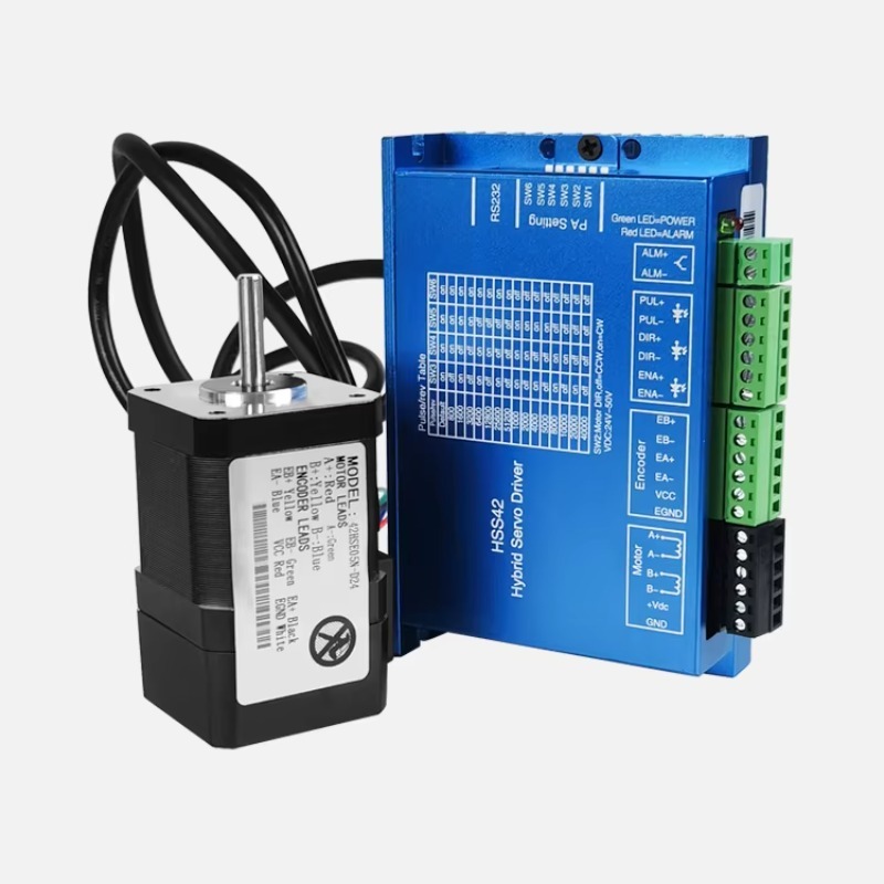 Closed Loop Stepper Motor Nema 17 - 42x42mm Hibrit 0.5N.m 2-fazlı Kapalı Döngü