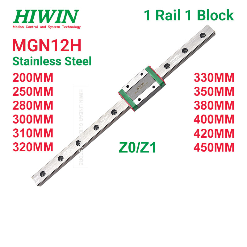 Linear Rail Mgn12H Set - HIWIN MGN12H Z1 Z0 HIWIN MGN12H