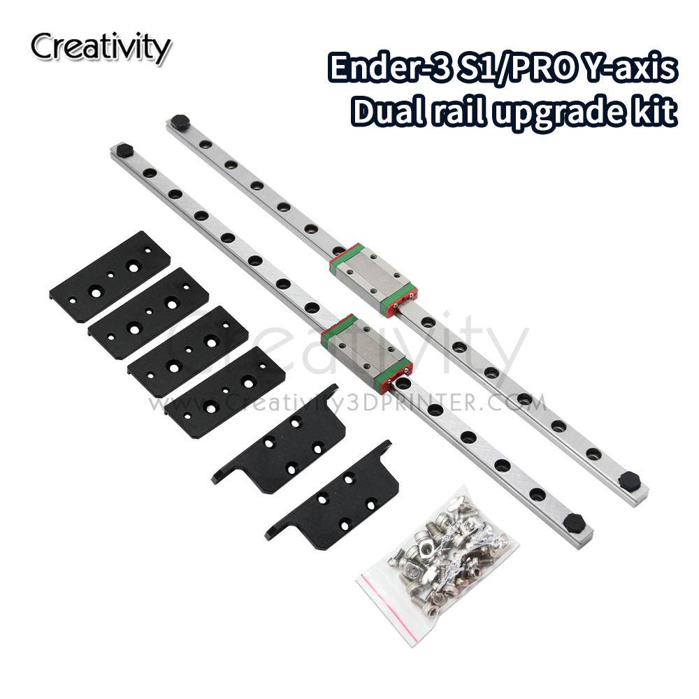 Linear Rail Mgn12H Set - Ender 3 S1 çift y-eksen yükseltme