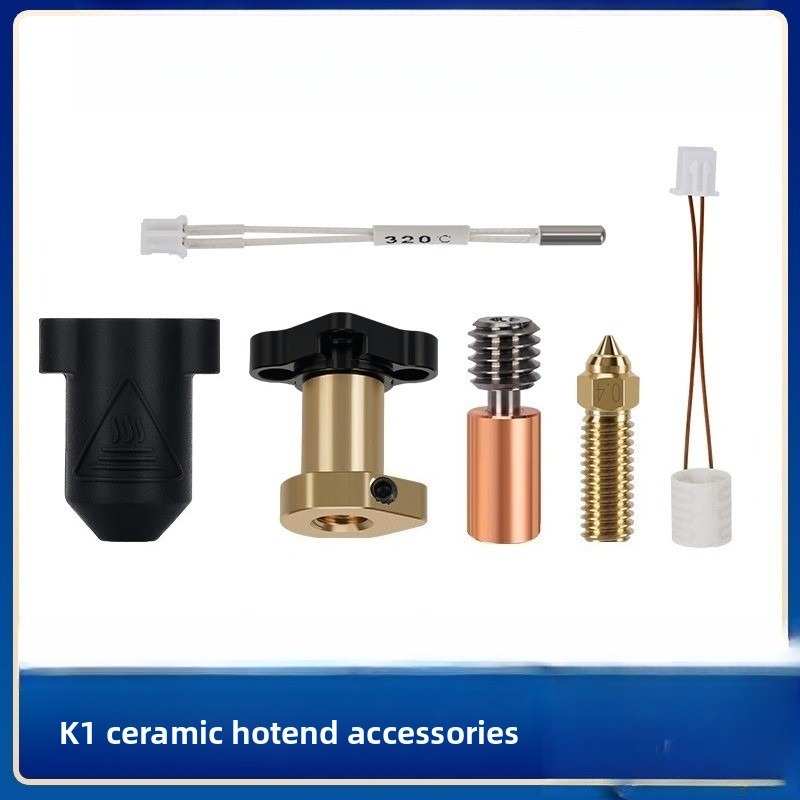 High Flow Ceramic Hotend - Yaratıcı 3D Baskı Aksesuarları K1/max Baskı