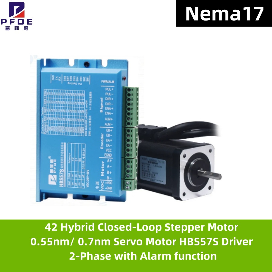 Closed Loop Stepper Motor Nema 17 - Nema17 42 Hibrit Kapalı Döngü Step