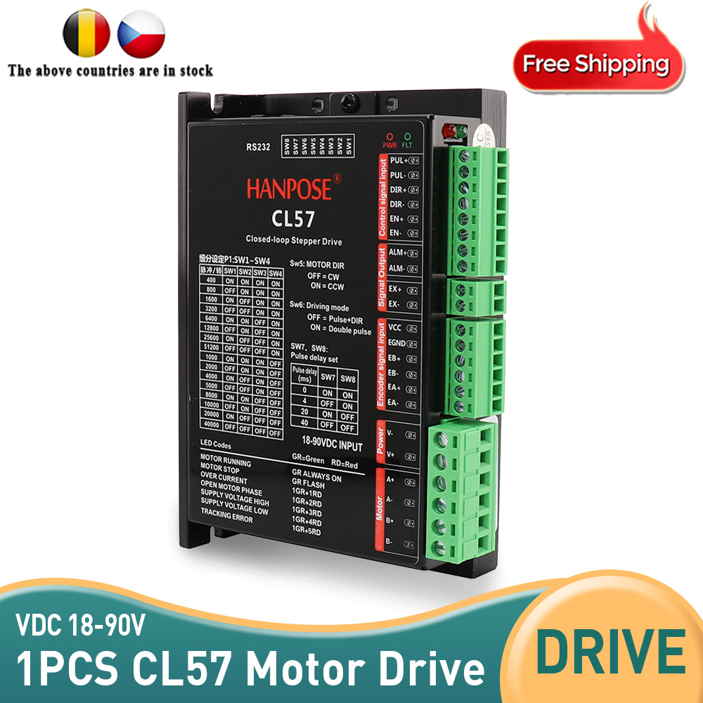 Closed Loop Stepper Motor Nema 17 - NEMA17 NEMA23 CNC Kontrol Cihazı Sürücüsü