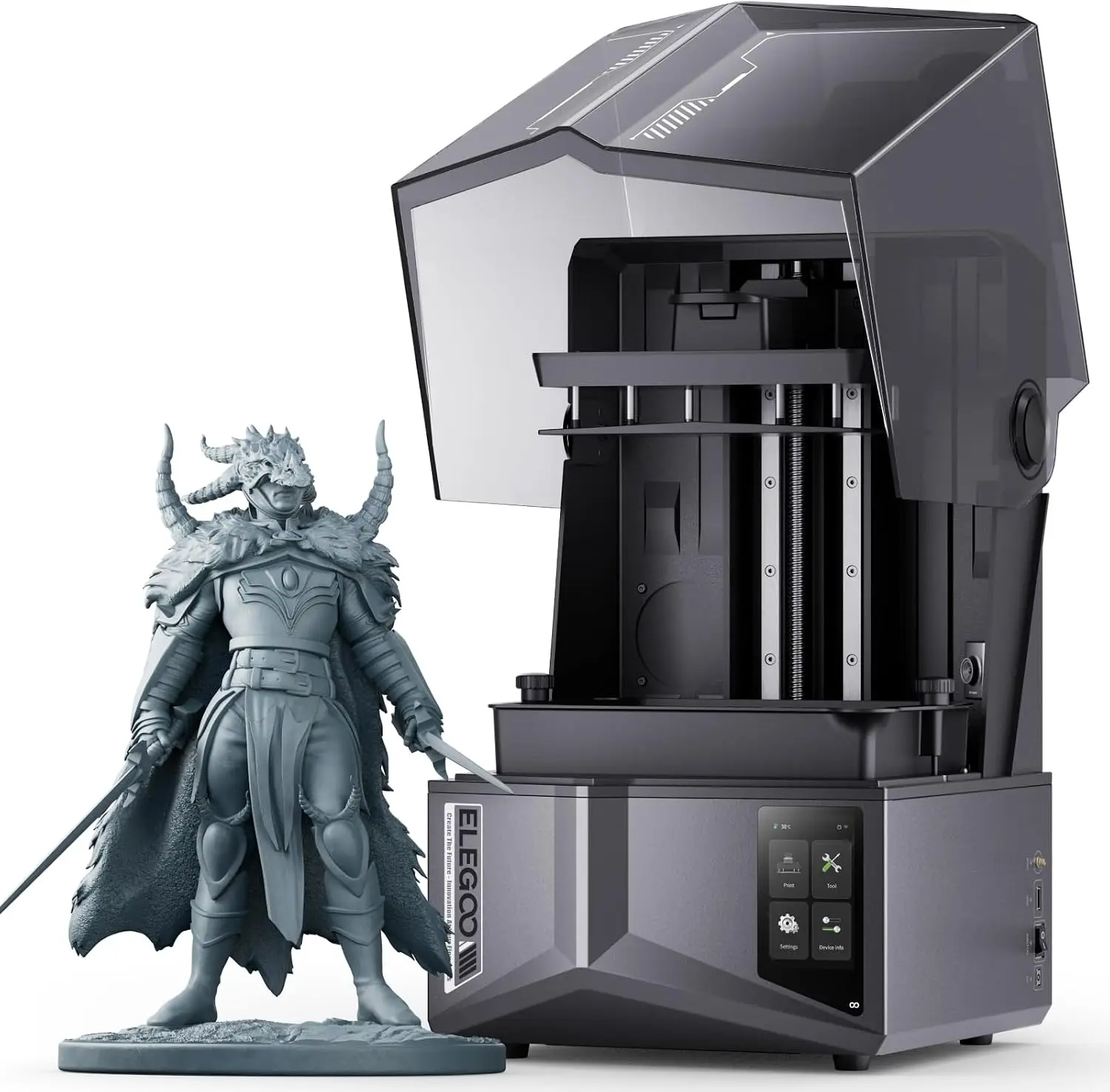 12K Monochrome Lcd Resin 3D Printer - Saturn 4 Ultra 12K Reçine 3D
