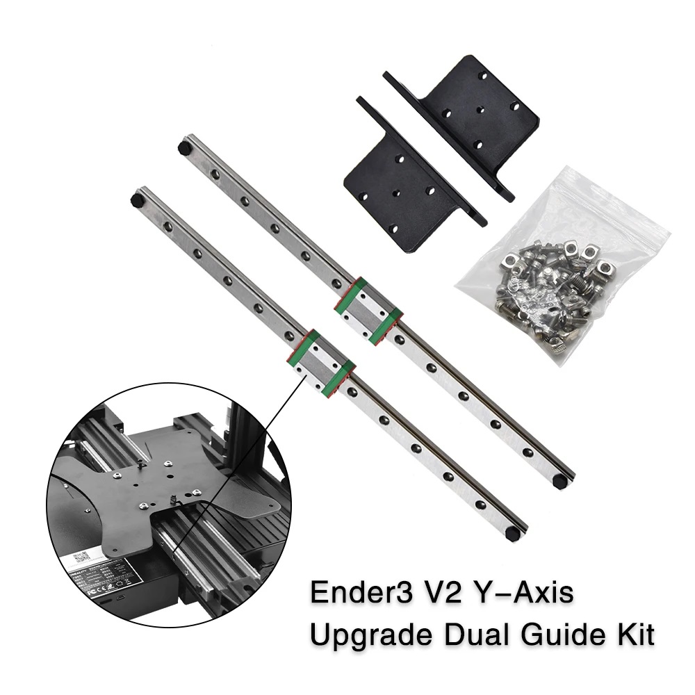 Y-AXIS Çift Lineer Ray Kiti MG - Linear Rail Mgn12H Set incelemesi ve fiyatı