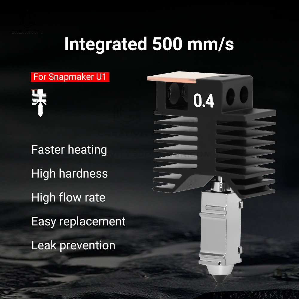 Snapmaker U1 Hotend Kiti için  - High Flow Ceramic Hotend incelemesi ve fiyatı