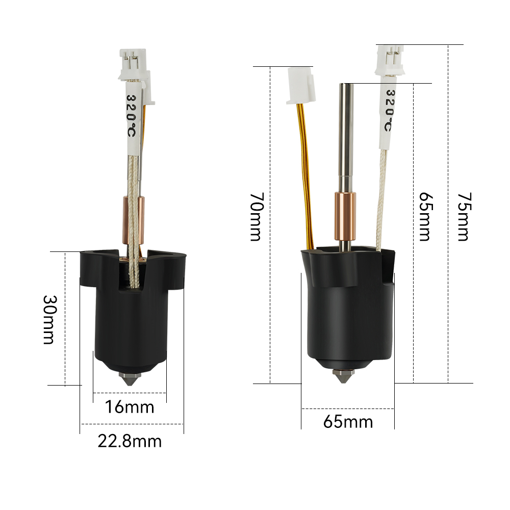 Creality K1C/K1 Max Hotend Hız - High Flow Ceramic Hotend incelemesi ve fiyatı