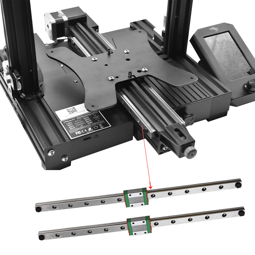 Creality Ender-3/Ender 3 V2 En - Linear Rail Mgn12H Set incelemesi ve fiyatı