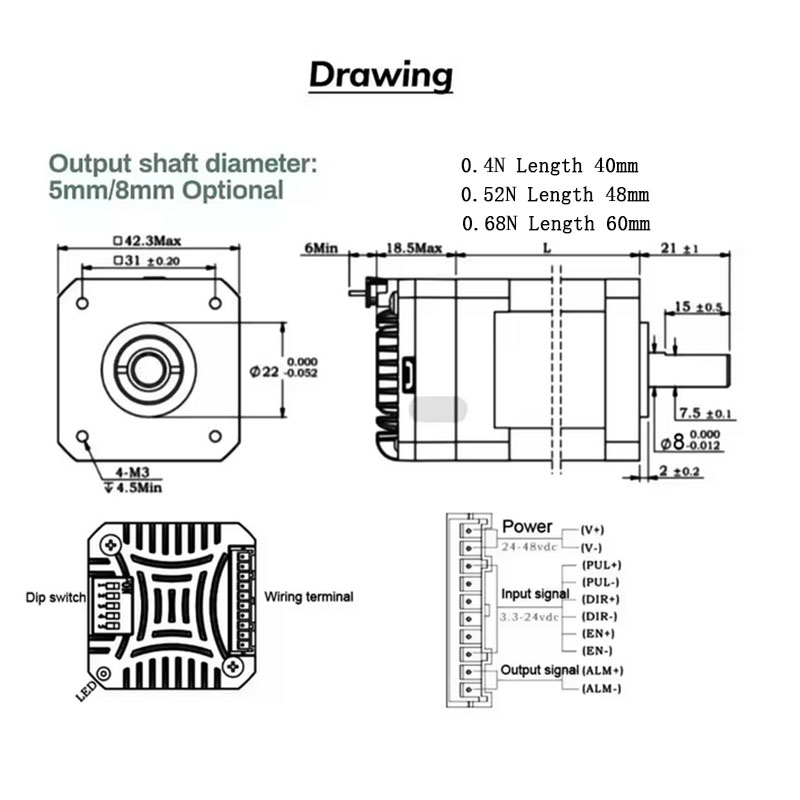 Nema17 Kapalı Döngü Step Motor - Closed Loop Stepper Motor Nema 17 incelemesi ve fiyatı