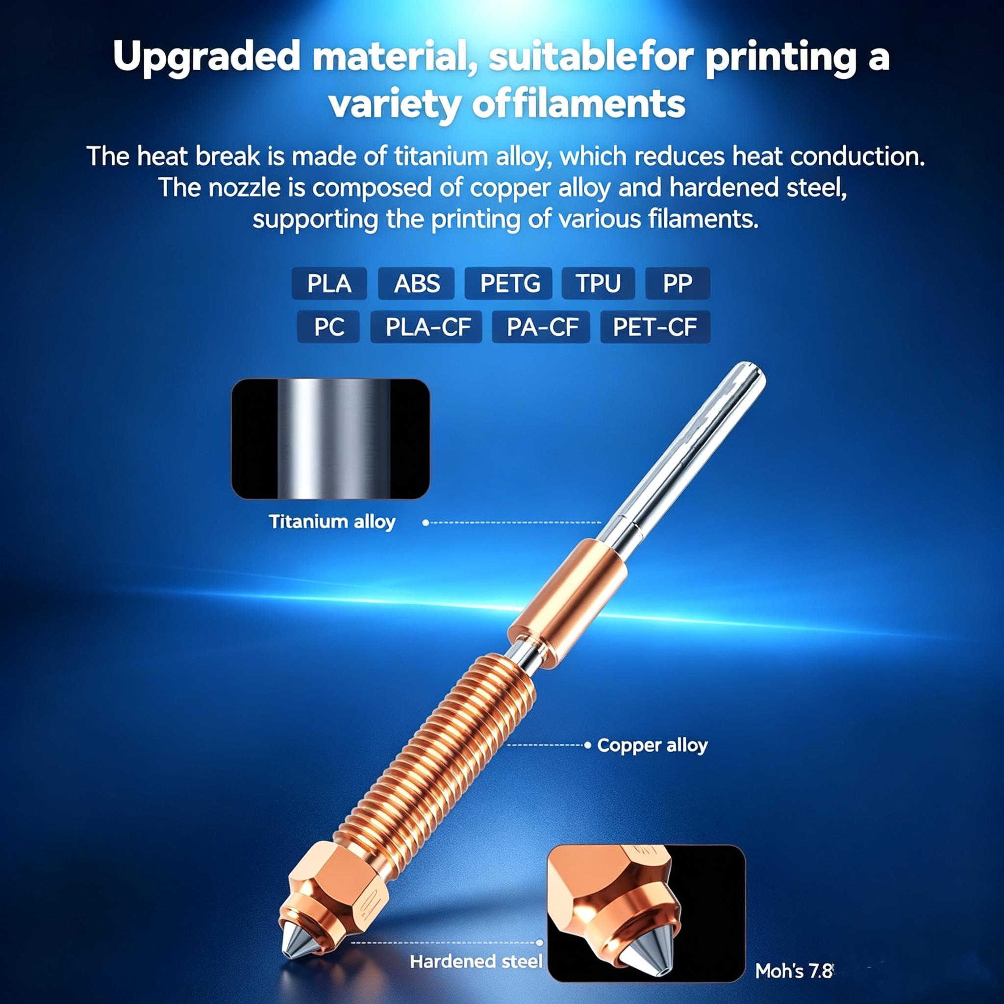 Creality K1C K1 MAX İçin Yeni  - High Flow Ceramic Hotend incelemesi ve fiyatı