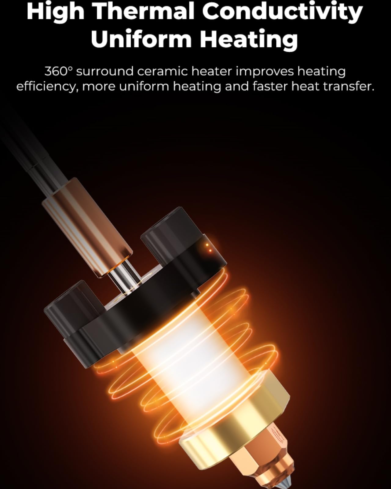 Creality Resmi K1C Seramik Isı - High Flow Ceramic Hotend incelemesi ve fiyatı