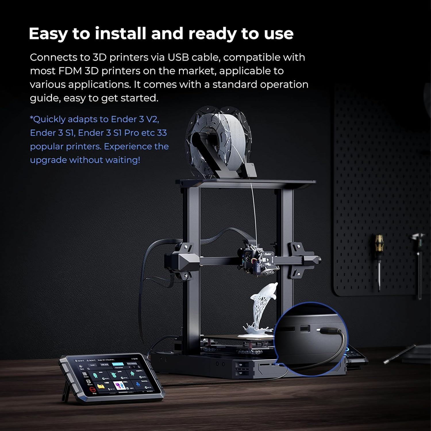 Creality Sonic Pad T800 7 İnç  - Klipper Pad 7 Inch incelemesi ve fiyatı