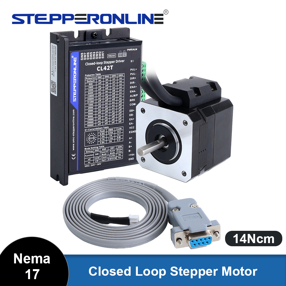 STEPPERONLINE Nema 17 Kapalı D - Closed Loop Stepper Motor Nema 17 incelemesi ve fiyatı